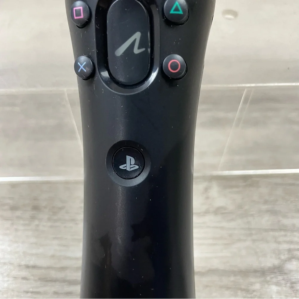 Genuine Sony Playstation Move Motion Controller Black CECH-ZCM1U Tested